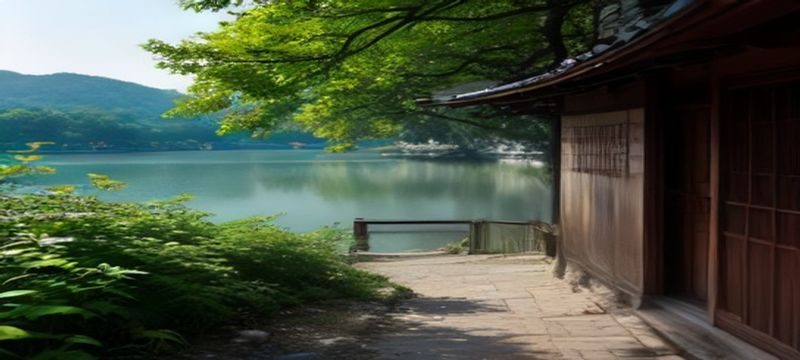 现代化办公桌面场景，显示器上展示文档编辑界面，光标停在正文中间准备执行插入操作，暖橙色台灯营造复古专业氛围